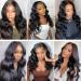 Peruvian Wet and Wavy Bundles with Closure - 100% Unprocessed Virgin Human Hair (14 16 18+12) - Body Wave Extensions with Free Part Lace Closure - Buy Online on GoSupps.com