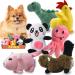 Legend Sandy squeaking plush dog toy set for puppies small filled k toys for puppies 6 dog toys with squeakers pet toys for small and medium-sized dogs