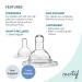 Motif Medical Slow-Flow Baby Bottle Nipples for Duo - Gentle Feeding Solution - Buy Online on GoSupps.com