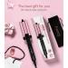 Buy Mini Hair Crimper & Waver - 3 Temperature Adjustable 3 Barrel Curling Iron for Beach Waves - Travel Size Dual Voltage Digital Temp - Rose Pink - Buy Online on GoSupps.com