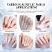 Saviland White Acrylic Powder - 150g/5.29OZ | Professional Nail Art | Large Capacity for Acrylic Nails | 3D Flowers & Nail Extension - Buy Online on GoSupps.com