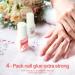 Sularpek 4 PCS Nail Glue - Extra Strong Brush-On Gel for False Nails & Manicures - Buy Online on GoSupps.com