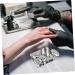 FRCOLOR 9 Pieces Nail Art Crystal Cup Nail Tools Manicure Tools Container Stainless Steel Mini Nail Cup Nail Powder Cup Stainless Steel Container Three Piece Suit Crystal Glass - Buy Online on GoSupps.com
