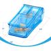 Pill Splitters - (Pack of 2) Pill Cutters with V- Grip for Small and Medication - Easily Cut Pills Splitter | Cutter and Crusher with Pill Holder Case to Spli - Buy Online on GoSupps.com