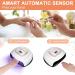 Neflsi 220W LED UV Nail Dryer - 57 LED Lamp with Timer & Infrared Sensor for Fast Drying Gel | Perfect for Fingernails & Toenails - Buy Online on GoSupps.com