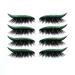 Buy False Eyelashes & Mink Lashes Set - 4 Pairs with Eyeliner Sticker | Reusable Colorful Beauty Essentials for Stunning Eye Makeup - Buy Online on GoSupps.com