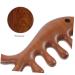 Marmerdo Fish-Shaped Wooden Massage Comb for Scalp - Ridge Design for Ultimate Relaxation | International Shipping - Buy Online on GoSupps.com
