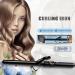 Buy Long Barrel Curling Iron - Ceramic Tourmaline Curl Wand with 5 Heat Settings Digital Control for All Hair Types - Up to 980 F - Black - Buy Online on GoSupps.com
