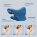 Naked Tendon Neck Pain Relief - Cervical Traction Device for Neck & Shoulder Relaxation - Dark Blue - Buy Online on GoSupps.com