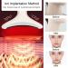 Red Light Therapy Wand for Face & Neck | 4 Color LED Massager for Skin Care & Beauty | Vibrating & Warming Function - Buy Online on GoSupps.com