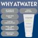 ATWATER Mens Shaving Cream - Pre-Shave & Shave Cream for Sensitive Skin 5 oz | Knick-Free Irritation-Free Protection - Ideal for International Shipping - Buy Online on GoSupps.com