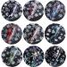 Snowflake Nail Foil Transfer Stickers - Christmas Nail Art Supplies for Festive Manicure - 10 Sheets - Buy Online on GoSupps.com