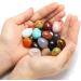 Manifo 20pcs Mineral Rock Variety Crystal Tumbled Stone Reiki Healing Polished Egg Shape Assorted Gemstone Collection - Buy Online on GoSupps.com