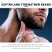 Dyceittdia 2PCs Beard Growth Oil - Natural Beard Oil for Men Moisture Care & Strengthening (2x30ml) | Essential Oils for Healthy Beard Care - Buy Online on GoSupps.com