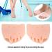 SILICONE FOOT SEPARATOR - 1 Pair Bunion Orthosis & Orthopedic Braces for Day & Night Use - Buy Online on GoSupps.com