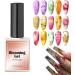  Generisch Flower Gel Nails - Adaptable Nail Solution Clear Flower Gel Nail Bloom Effect | Long-lasting quick-drying nail art design for girls women mothers girlfriends - Buy Online on GoSupps.com