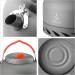 Alocs 1.3L Camping Kettle with Heat Exchanger - Portable Aluminum Tea Kettle for Outdoor Hiking and Picnic - Buy Online on GoSupps.com