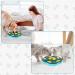 Dog Puzzle Feeder Toy for Mental Stimulation & Training - Radsocken Interactive Treat Dispenser (Blue) - Buy Online on GoSupps.com