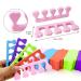 50pcs Toe Separators for Nail Polish - Soft Sponge Pedicure Tool Kit for Women | Premium Toenail Divider in 5 Colors - Buy Online on GoSupps.com