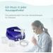 Inqua Inhaler for Adults & Children | Nebulizer Inhalation Device with Masks Mouthpiece & NACL Solution International Shipping Available - Buy Online on GoSupps.com