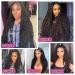 20 Inch Water Wave Lace Front Wig 180% Density HD Transparent Lace Brazilian Virgin Human Hair - Pre Plucked with Baby Hair, Natural Wet and Wavy Curly Style for Black Women - Buy Online on GoSupps.com