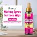 Brzeaf Lace Melting Spray and Holding Spray(120ml) Dries Quickly & Super Hold Melting Spray for Lace Wigs Wig Spray Glue Gentle and Safe Wig Melting Spray & Hair Adhesive for Wigs - Buy Online on GoSupps.com