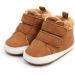 RVROVIC Baby Anti-Slip Sneakers | Soft Ankle Boots for Newborns | 6-12 Months | Brown - Buy Online on GoSupps.com