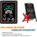 CELLANAN 16x12 LED Message Writing Board with 10 Color Markers - Perfect for Kitchen, Supermarkets, Bars, Weddings - Erasable Chalkboard Neon Sign - Buy Online on GoSupps.com