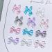 FEIlei 3D Decor Nail Jewelry Elegant Resin Flower Design DIY Bows Wedding Nail Charms - Buy Online on GoSupps.com