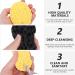 Buy 2 Pcs Bathing Sponge Balls - Exfoliating Loofah & Face Cleaning Tool | Skin Friendly Hydrophilic Polyurethane | Perfect for Baby & Body Care - Buy Online on GoSupps.com