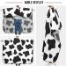 Waterproof Barber Cape - Cow & Cheetah Haircut Bib for Men & Women | Unisex Hair Cutting Cape | Perfect for Professional & Home Use - Buy Online on GoSupps.com