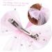 FRCOLOR Bridal Hair Accessories Bride Hair Accessories Bridal Bow with Clip Tulle Short Veil Bow Knot Bride Pearl Veil Checkered Hair Clip Hair Bow Iron Top Clip Girl Wedding Dress - Buy Online on GoSupps.com