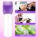 SIBBA 170ml Root Comb Applicator Bottle - Professional Hair Oil Applicator with Scale & Brushes - Dark Violet - Buy Online on GoSupps.com