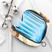 Cute Dog Bone Pattern Menstruation Pad Bag with Zipper - Stylish Napkin & Tampon Bag for Women & Girls | Color 7 - Buy Online on GoSupps.com
