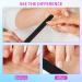 100/180 Nail Files - 20 Washable & Reusable Files for Gel & Natural Nails - Ideal for Men & Women (White/Black) - Buy Online on GoSupps.com