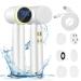 Facial Cleansing Brush Electric Face Cleanser with 6 Exfoliating Brush Heads USB Rechargeable Face Brush with 3 Speed Levels Waterproof Facial Brush LCD Display 360 Rotating Facial Brush for Cleaning