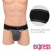 Express Orthopaedic Scrotal Support 2XL - Black/Grey - For Hernia, Hydrocele, Post Surgery & Sports - Buy Online on GoSupps.com