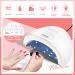 Morovan Poly Gel Nail Kit with 48W LED Lamp - Nail Extension Gel Set with 8 Pcs 0.5oz Poly Gel and Basic Nail Art Tools - All Season Nail Art Supplies - Buy Online on GoSupps.com