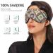 Haskirky Light Blocking Eye Mask | Breathable & Adjustable for Men and Women | Ideal for Travel, Yoga, Meditation, Office, and Deep Sleep | Comfortable Smooth Design | Mexican Talavera Goodies - Buy Online on GoSupps.com