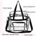 Jucoan 2 Pack Clear Stadium Tote Bag with Zipper Closure - Large Capacity, Mesh Pockets - Ideal for Work, Concerts, Sports, Gym - Stadium Approved - Buy Online on GoSupps.com
