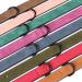 Didog Soft Padded Leather Dog Collar - Adjustable Breathable & Durable for Small to Large Dogs - Purple (25-30 cm) - Buy Online on GoSupps.com