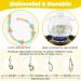 Buy BPA-Free Baby Toy Accessories: Pacifier Chain & Cup Holder Straps (4 Pack) - Ideal for Strollers High Chairs & Car Seats - Buy Online on GoSupps.com