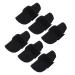 DAUZ Basketball Finger Sleeves 10 Pieces Finger Splints Breathable Adjustable for Volleyball (M)