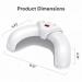 Buy Nail Fungus Light Device - Effective Treatment for Toenail & Fingernail Fungus | Easy-to-Use & Foldable | Ideal for Discolored & Thickened Nails - Buy Online on GoSupps.com