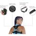 Posture Corrector for Men and Women - Adjustable Upper Back Brace for Thoracic Kyphosis - Back, Neck, and Shoulder Pain Relief - Improve Posture - Medium - Buy Online on GoSupps.com