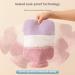 OliviaLiving Hot Water Bottle with Soft Premium Cover 1.5L Hot Water Bag for Menstrual Cramps Neck and Shoulder Pain Relief Hot and Cold Therapies Hand Feet Warmer Orange - Buy Online on GoSupps.com