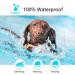 PcEoTllar Electric Fence for Dogs Rechargeable Underground Dog Fence System 2 dogs Receivers Waterproof Collar with 656Ft Underground Boundary Wire For 2 dogs - Buy Online on GoSupps.com