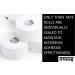 Titan Athletics 12-Pack Premium White Athletic Tape/Sports Tape - 1.5 Inch x 45 Feet - 100% Cotton with Zinc Oxide - Easy Tear Zig Zag Design - No Residue - 12 Pack - Buy Online on GoSupps.com
