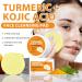 Turmeric Kojic Face Pads Turmeric Kojic Cleansing Pads 30 Pieces Face Wash Pads Turmeric Kojic Face Pads for Pore Cleansing Pads for Dark Spots Dull Skin - Buy Online on GoSupps.com