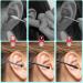 6 Pcs Ear Cleaner Wax Removal Tool Kit with Key Ring - Cylinder/Black | Ear Pick Earwax Removal Set - Buy Online on GoSupps.com